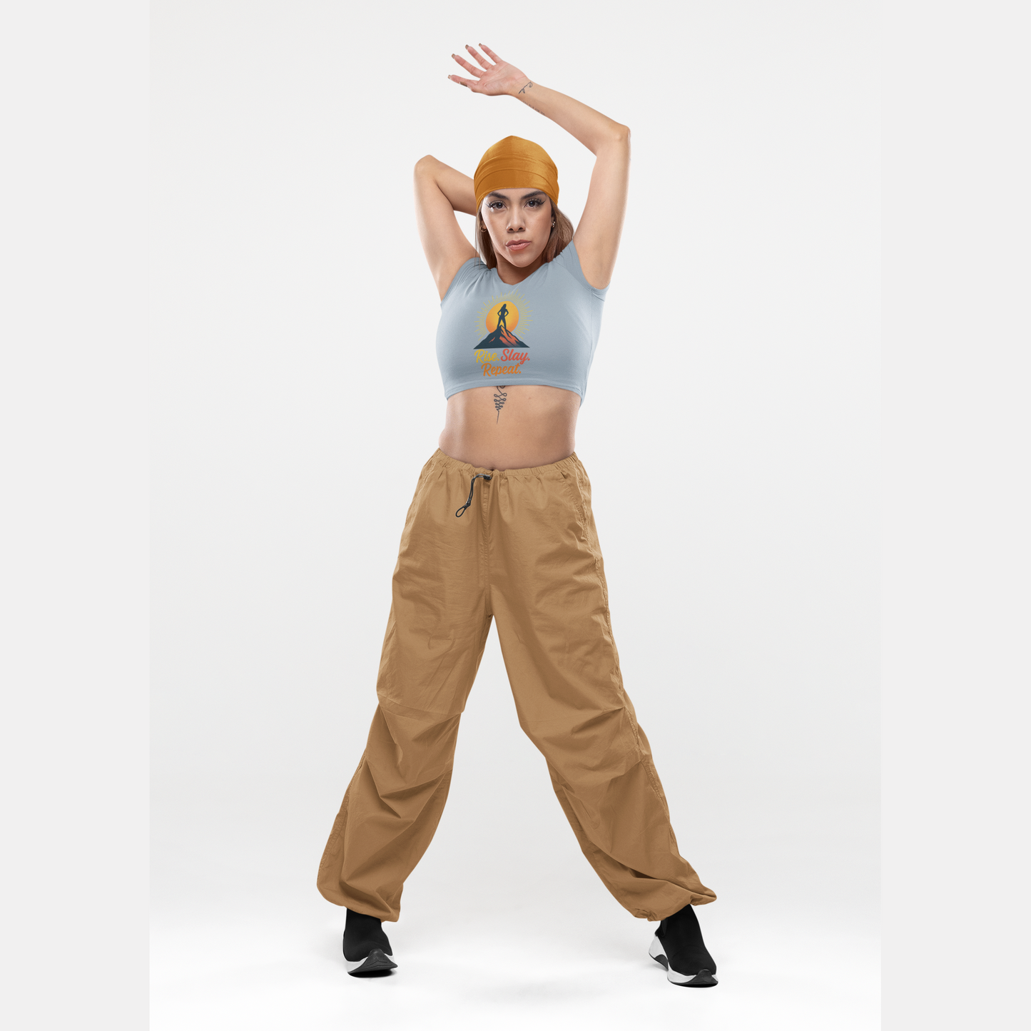 Festival Crop Top – Lightweight Scoop Neck for Women