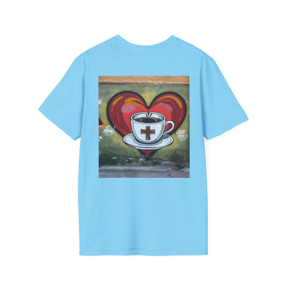 Faith Love Coffee T-Shirt – Unisex Soft-Style Tee