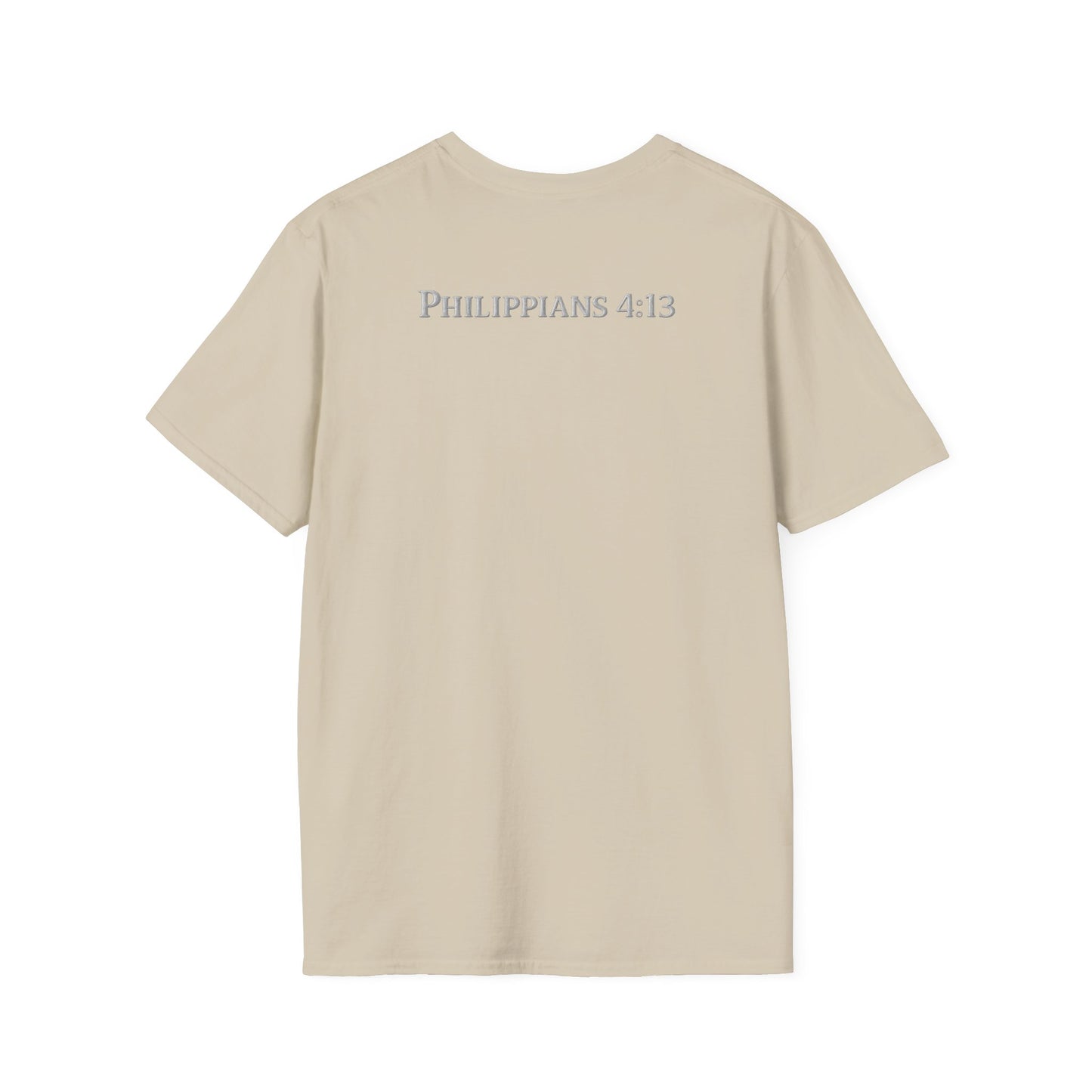 Inspirational Unisex T-Shirt – "Pray Hard, Work Hard, Play Hard = Joy