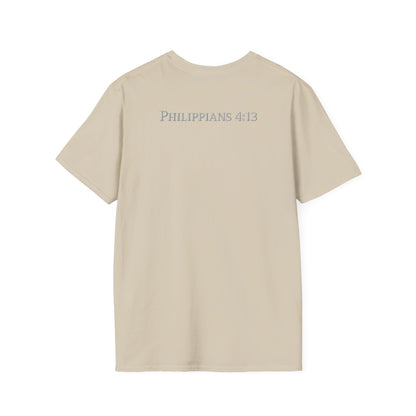 Inspirational Unisex T-Shirt – "Pray Hard, Work Hard, Play Hard = Joy