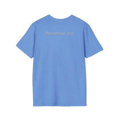 Inspirational Unisex T-Shirt – "Pray Hard, Work Hard, Play Hard = Joy