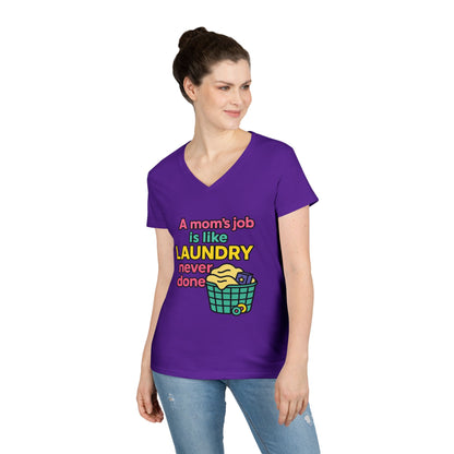 Funny Mom V-Neck T-Shirt