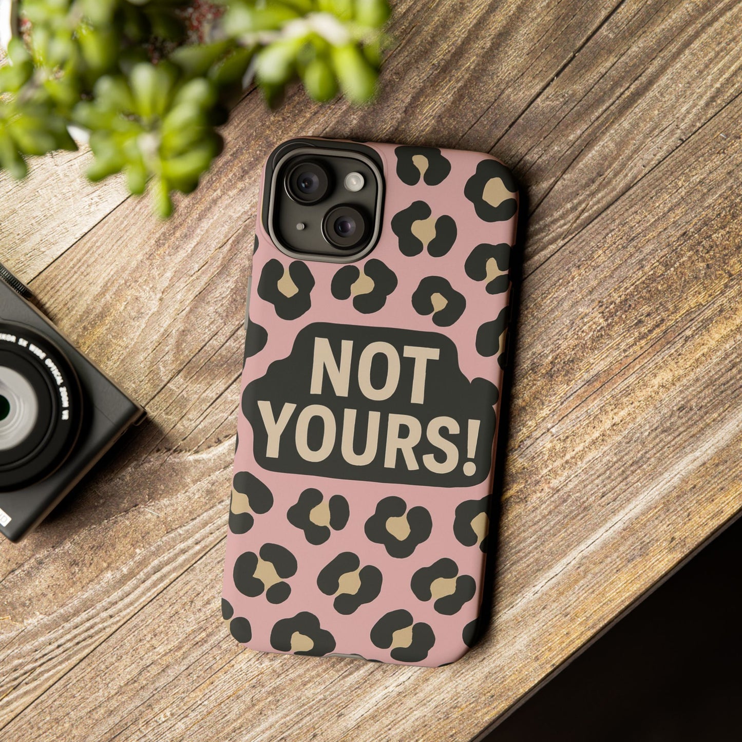Leopard Tough Case - Funny Trendy Phone Cover