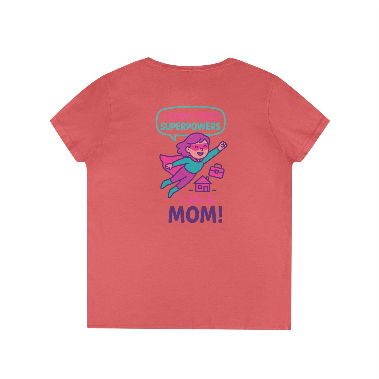 Funny Mom V-Neck T-Shirt
