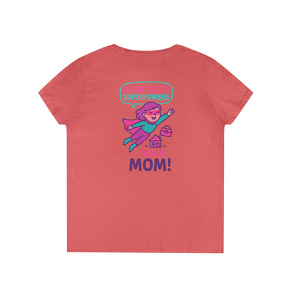 Funny Mom V-Neck T-Shirt