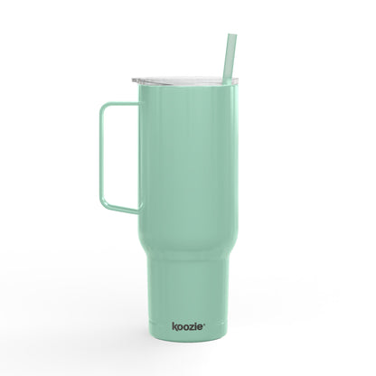 40oz Motivational Insulated Tumbler – Stainless Steel Travel Cup with Straw