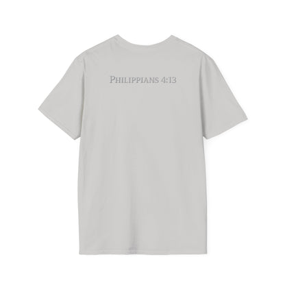 Inspirational Unisex T-Shirt – "Pray Hard, Work Hard, Play Hard = Joy