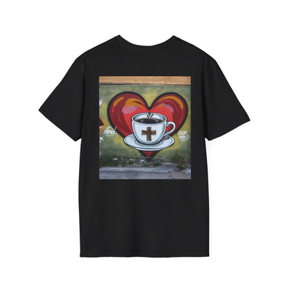 Faith Love Coffee T-Shirt – Unisex Soft-Style Tee