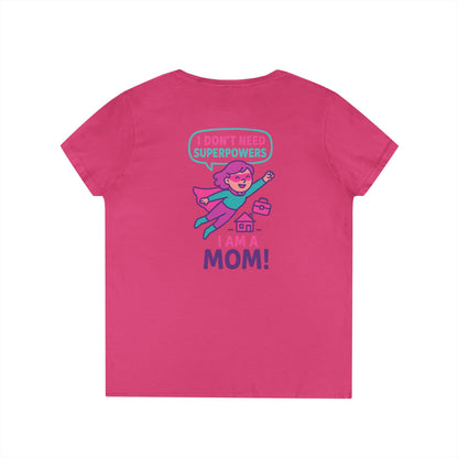 Funny Mom V-Neck T-Shirt