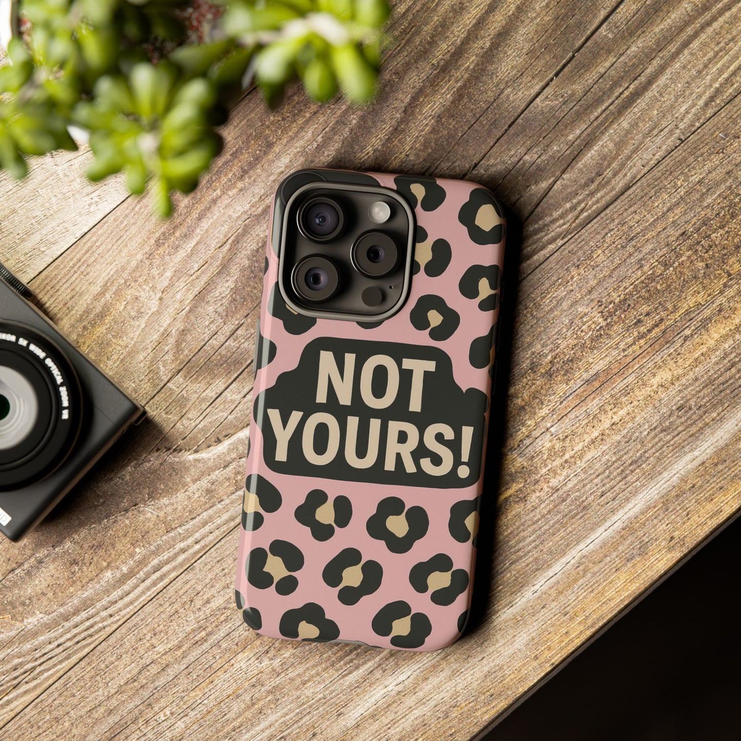 Leopard Tough Case - Funny Trendy Phone Cover