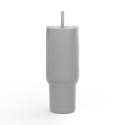 40oz Motivational Insulated Tumbler – Stainless Steel Travel Cup with Straw