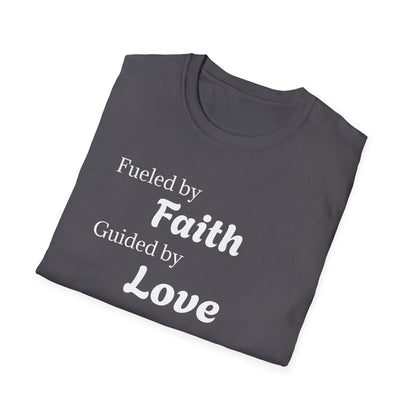 Faith Love Coffee T-Shirt – Unisex Soft-Style Tee