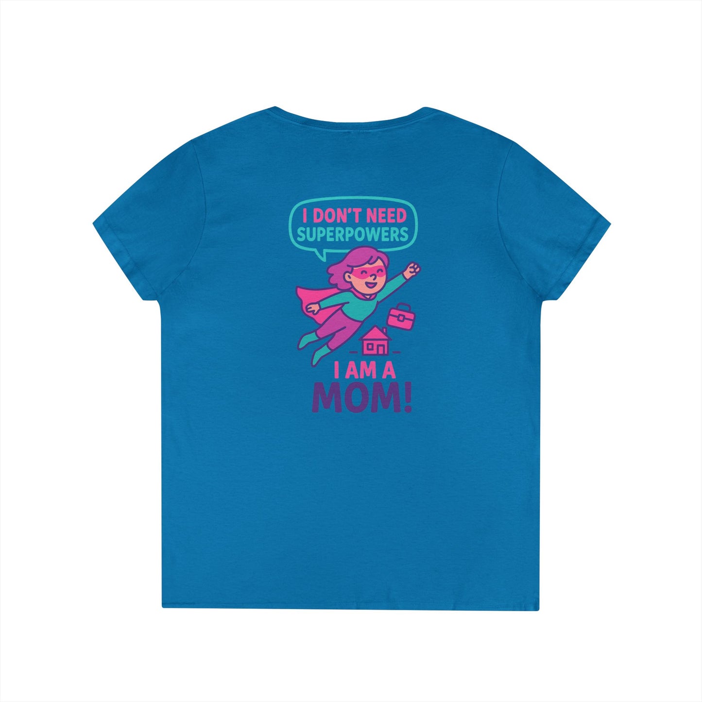 Funny Mom V-Neck T-Shirt