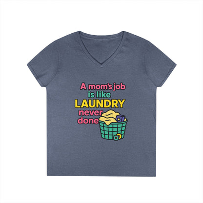 Funny Mom V-Neck T-Shirt