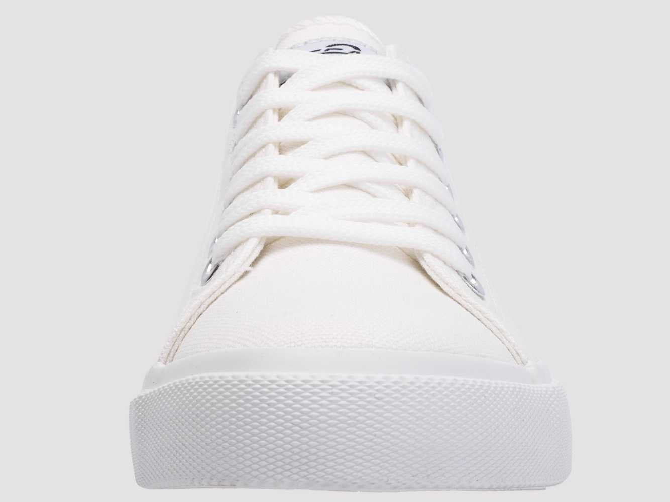 Retro All White Low Top Canvas Sneakers – Unisex Summer Skate-Inspired Shoes